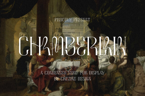 Chamberlain Condensed Display Serif