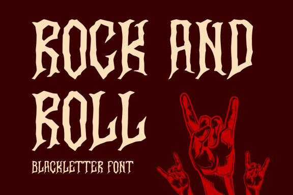 Astriam Blackletter Display Font
