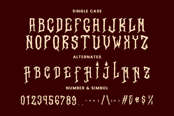 Astriam Blackletter Display Font