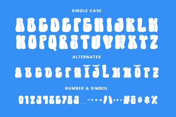 Inangel Graffiti Display Font