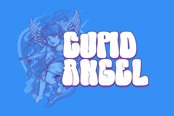 Inangel Graffiti Display Font