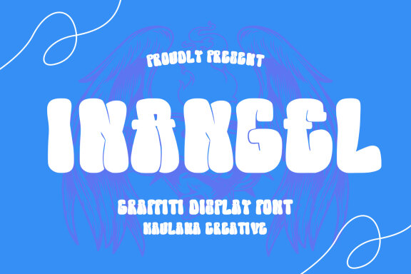 Inangel Graffiti Display Font