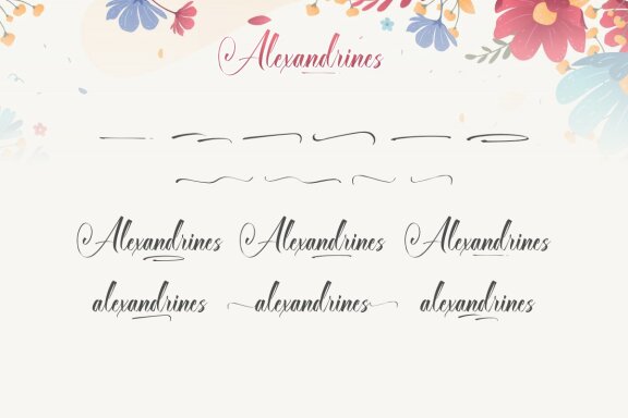 Alexandrines