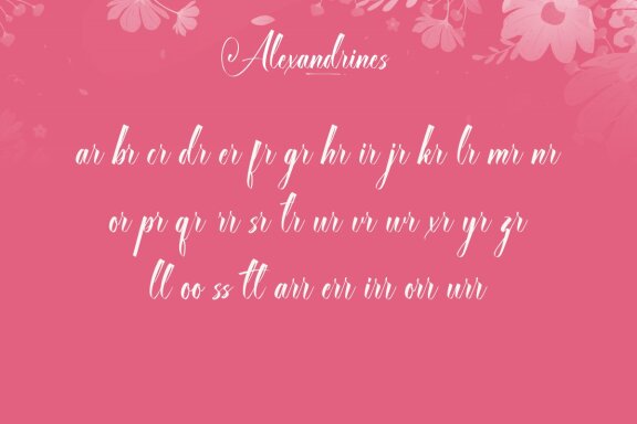 Alexandrines
