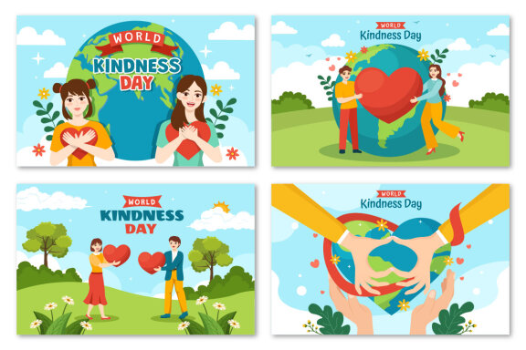 12 World Kindness Day Illustration