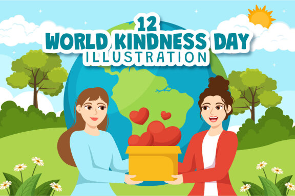 12 World Kindness Day Illustration