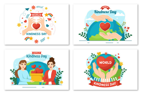 12 World Kindness Day Illustration