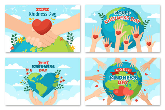 12 World Kindness Day Illustration