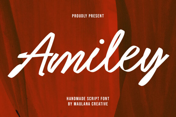 Amiley Handmade Script Font