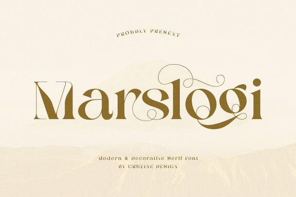 Marslogi Decorative Serif