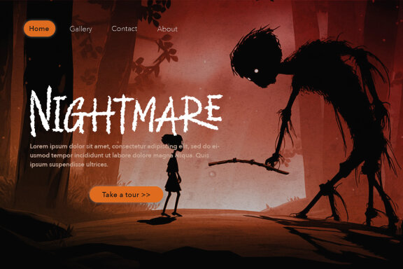 Wandering Phantom - Horror Display Font