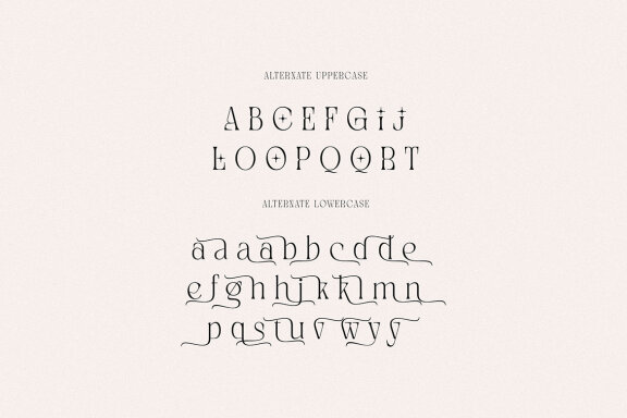 Moseypoll Modern Deco Serif