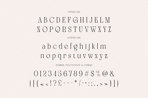 Moseypoll Modern Deco Serif