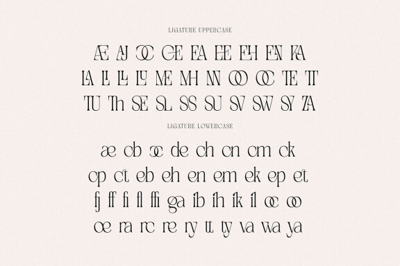 Moseypoll Modern Deco Serif