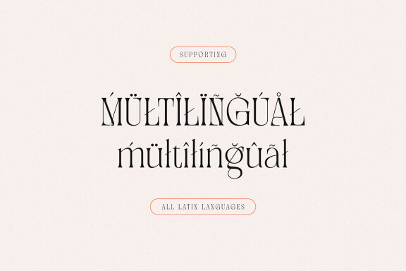 Moseypoll Modern Deco Serif