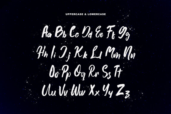 Oliver Stumble Handmade Brush Font