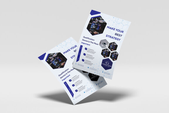 modern flyer Design template