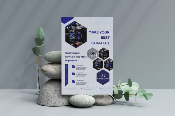 modern flyer Design template