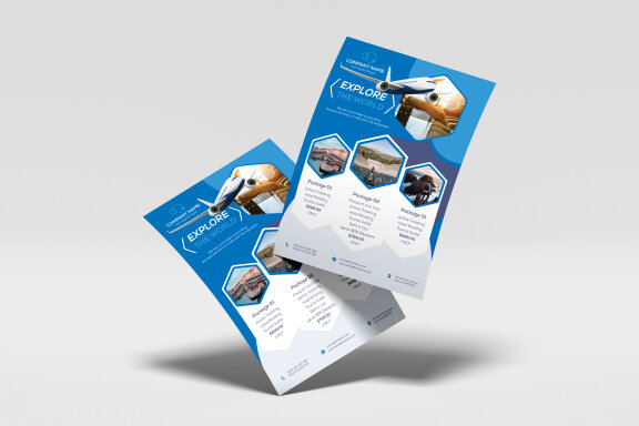 modern flyer Design template