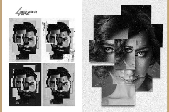 Frame Art Photo Template