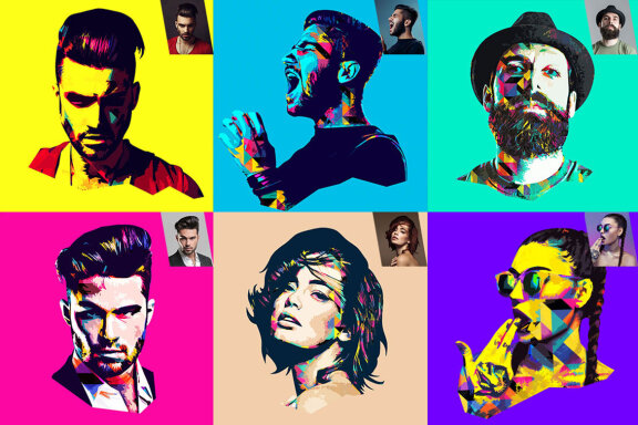 Pop Art Photoshop Action