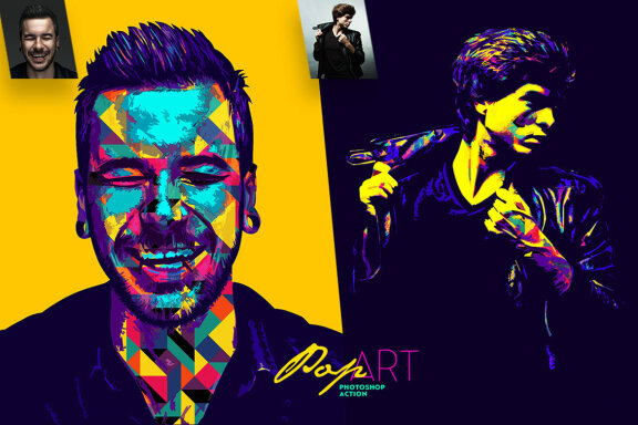 Pop Art Photoshop Action
