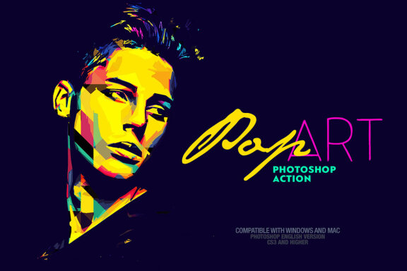 Pop Art Photoshop Action