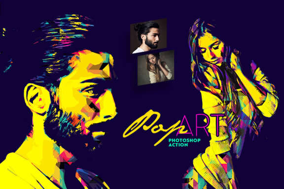 Pop Art Photoshop Action
