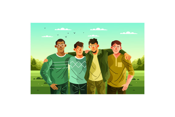 Youth Diversity Illustration