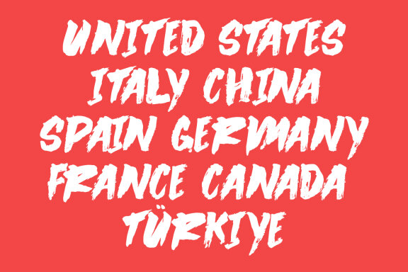 Towang Brush Font