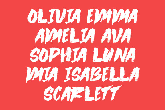 Towang Brush Font