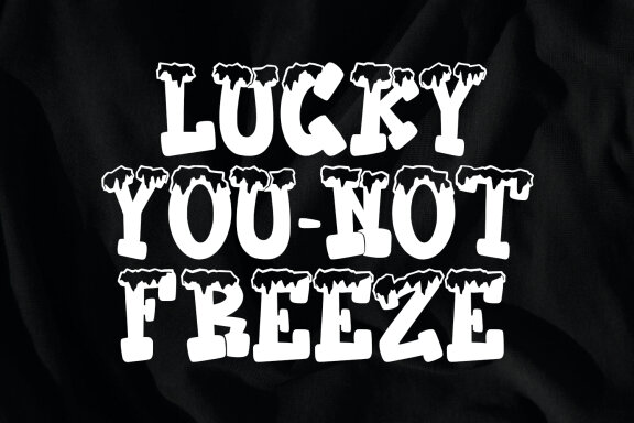 Moxwel Snows Winter Playful Display Font