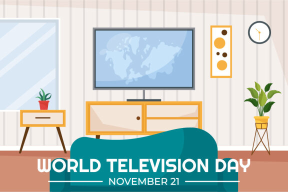 15 World Television Day Illustration