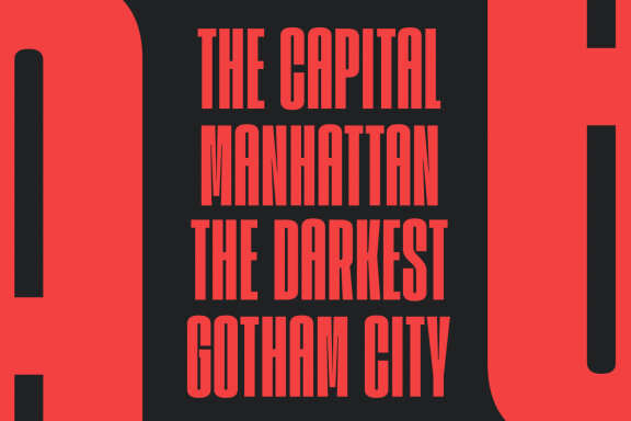 Morlans Compressed Display Font