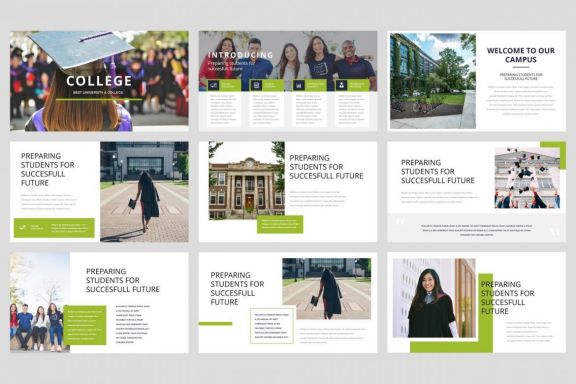 College - University PowerPoint Template
