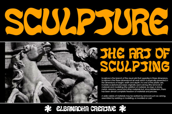 ELCLASICOS – DISPLAY TYPEFACE FONT