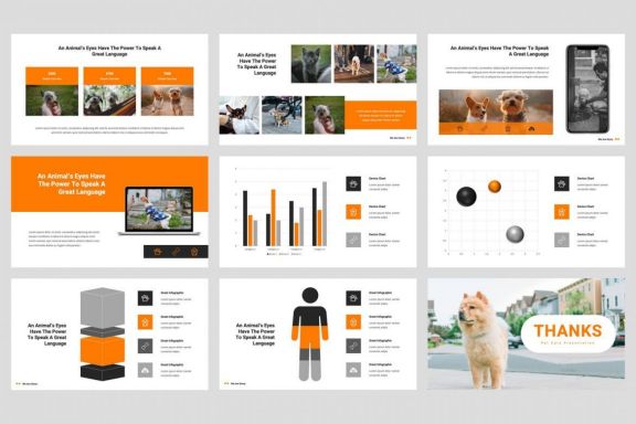 Dorry - Pet Care Google Slides Template