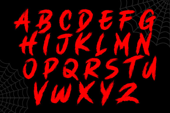 HALLOWEEN – HORROR DISPLAY FONT