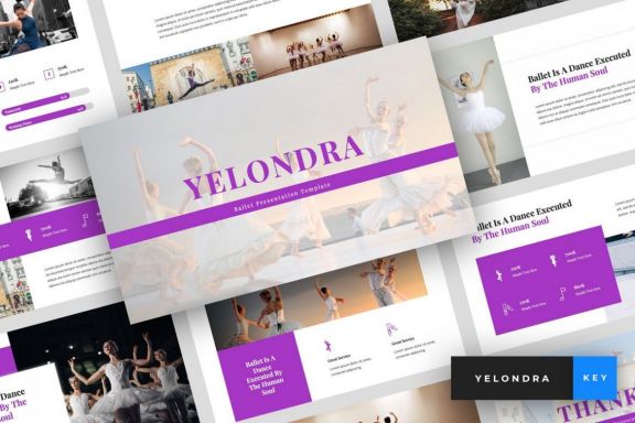 Yelondra - Ballet Keynote Template