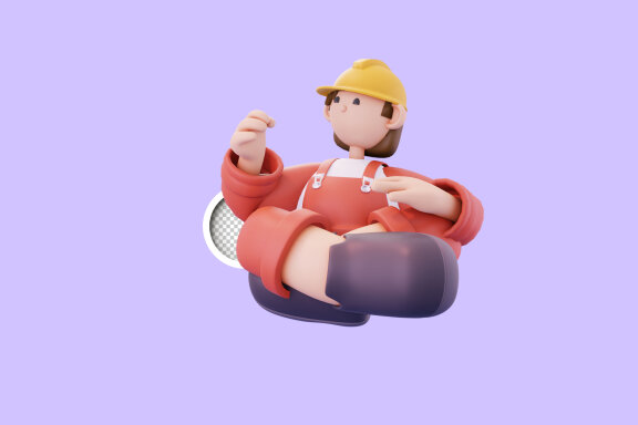 Sitting cross-legged below talking about international workers' day 