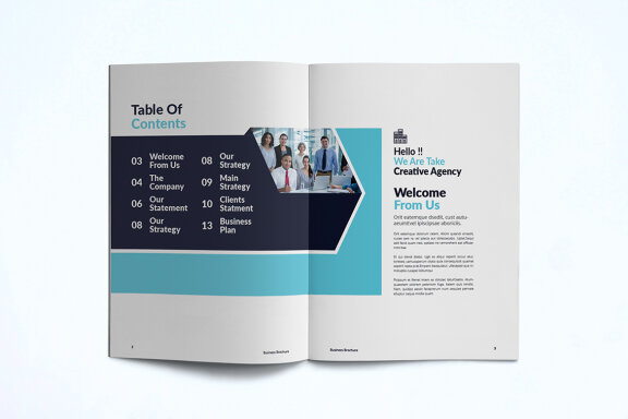 Company Profile FREE Template