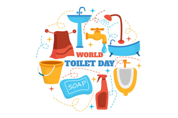 11 World Toilet Day Illustration