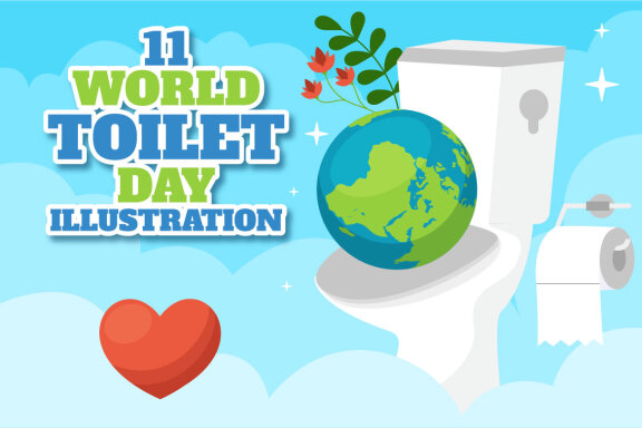 11 World Toilet Day Illustration