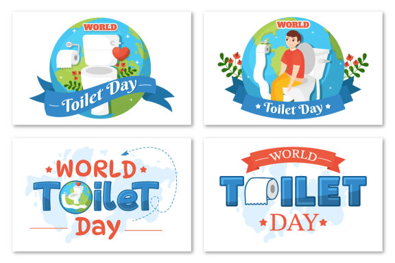 11 World Toilet Day Illustration