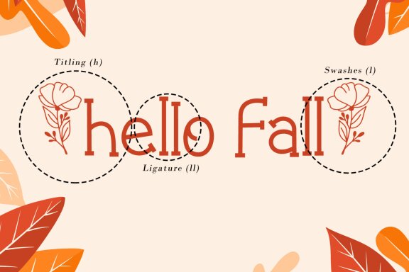 Flower Park FREE Font