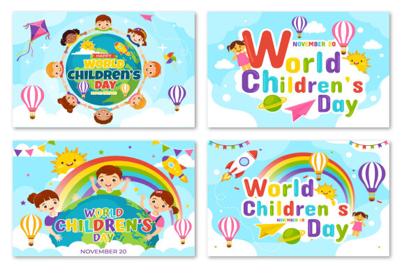 14 World Children's Day Illustration