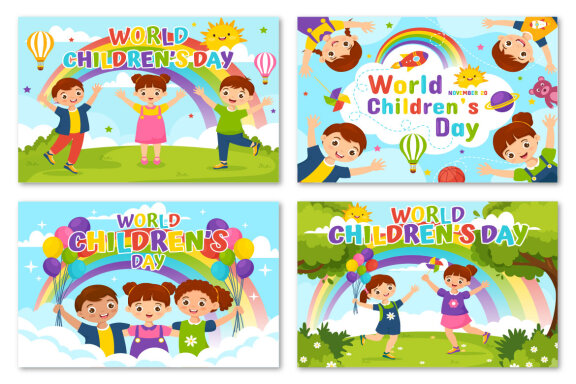14 World Children's Day Illustration