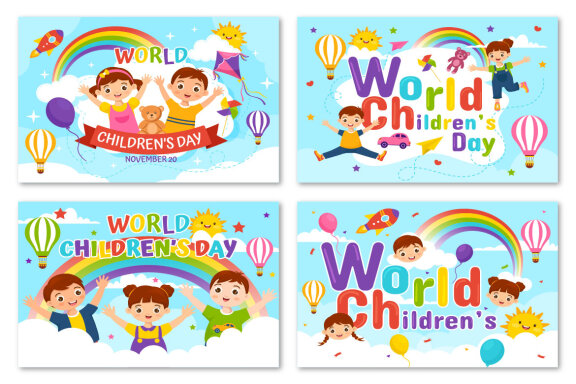 14 World Children's Day Illustration