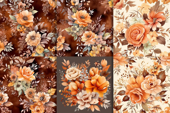 Flower Sublimation Floral Clipart
