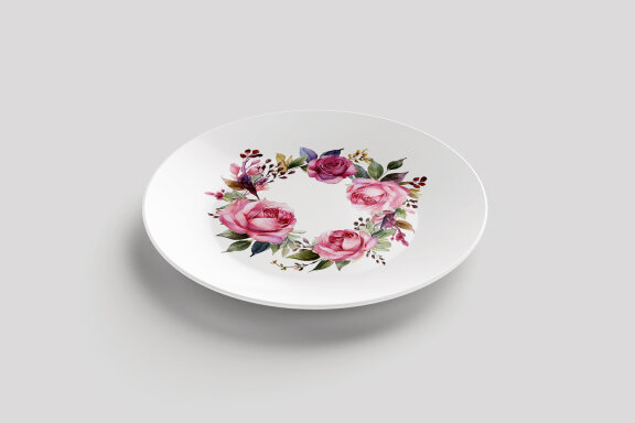 Watercolor Floral Flower Design